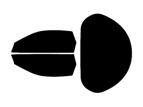 Rvinyl Window Tint Kit Compatible with Chevrolet Camaro 1993-2002 (Coupe) - Complete Precut Kit - 5%