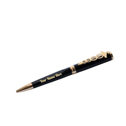 Image of Personalized Pen with Name Engraved I Metal Classy Customized Roller Ball Pens I Comfortable to Hold & Write I Gift for Men & Women Birthday Corporate Gifting (DOCTOR PE)