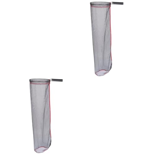 SUPVOX 3 Piezas Bolsa de Rejilla Largo Carpa Cangrejo de río señuelos Bajos Cinturón Herramienta Multiusos Red de Pesca Resistente Red de Tierra de Nailon Suministros de Pesca Nano Malla