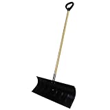 Bigfoot Coated Steel Snow Shovel Pusher Design...