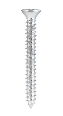 Hillman 8 in. x 1-1/2 in. L Phillips Flat Head Zinc-Plated Steel Sheet Metal Screws 100 1 pk