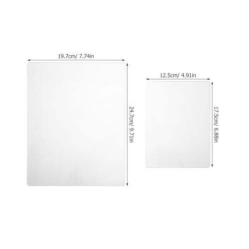 Plaques de gel pour impression artistique A4 et A5 lot de 2 plaques réutilisables