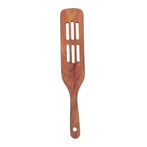 HEALEEP Holz Pfannenwender mit Schlitzen