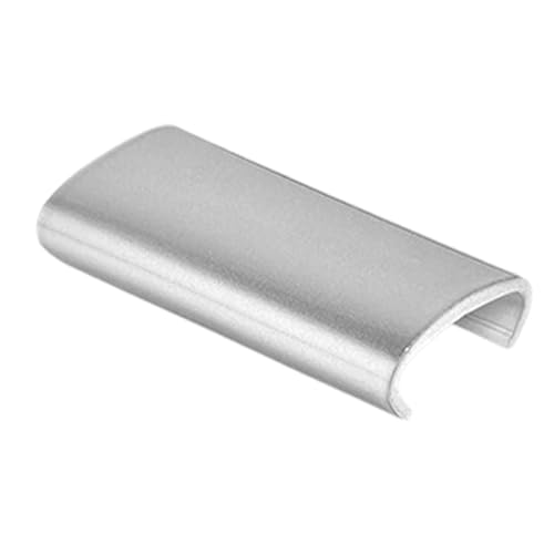 KESOTO Hebilla de Peso para Borde de Raqueta de Pickleball, Decoración, Accesorios para Raqueta, Protector de Borde de TPU para Actividades de Club, Juegos F, Plata