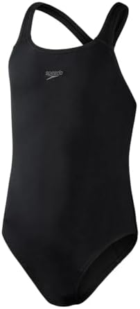 Speedo Girl's Endurance+ Medalist Swimsuit | Chlorine Resistance ...