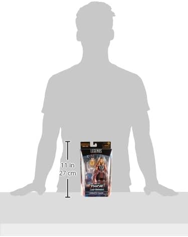 Marvel Hasbro Legends Thor: Love and Thunder Mighty Thor Action Figure 15-cm Collectible Toy, 4 Accessories, 1 Build-A-Figure Part, Multicolor,F1060 - 3