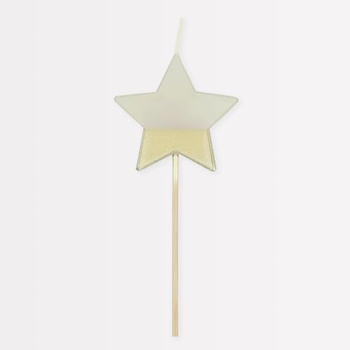 Meri Meri 277655 Gold Dipped Star Birthday Candles cover