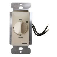 59712WD In-Wall 15-Minute Spring Wound Countdown Timer, Light Almond