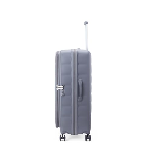 Image of American Tourister Bitbloc | Check-in Trolley Bag (79.5 cm) | 106 Ltrs | 360 8 Wheel Spinner | Hard Case | Recessed TSA Lock | 3 Years Global Warranty | Grey