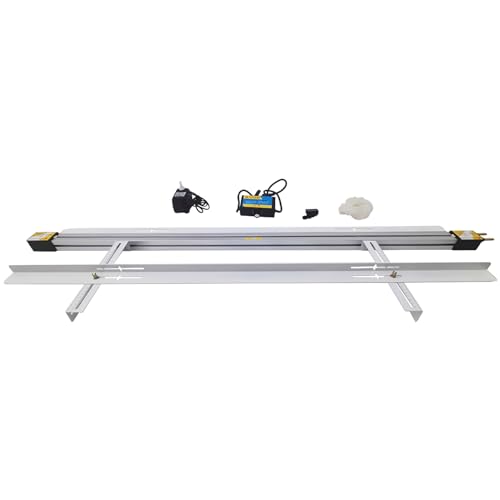 WYDDDARY 48in Acrylic Heat Bending Machine with Bracket Manual Lightweight Acrylic PVC Plastic Bender with Light Box Heater for Decoration Engineering Sign Making 110V 1500W