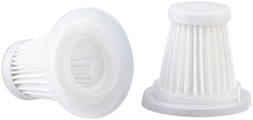 Sichler Haushaltsgeräte Zubehör zu Trocken Handstaubsauger: 2er-Set Ersatz-HEPA-Filter für Akku-Handstaubsauger BHS-720.ak (Akku Auto, beutellos, Tisch)