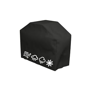 Grillabdeckung Wetterfest,Grill Abdeckhaube, Gasgrill,Gasgrill Abdeckung,Abdeckplane Grill,Wasserdicht,Winddicht... Grill (165X71X122)
