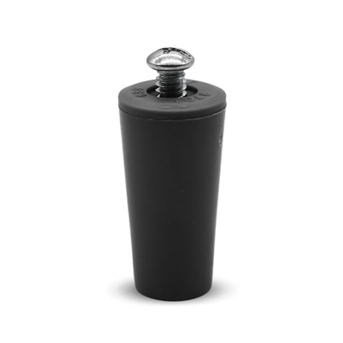 DOJA Barcelona | Rolladenstopper | Packung mit 8 Stück | Jalousie Stopper Grau | Länge 60mm | PVC | Rollo Ersatzteile | Jalousien Zubehör| Jalousie-Anschlagpuffer | Anschlagstopper für Rollladen