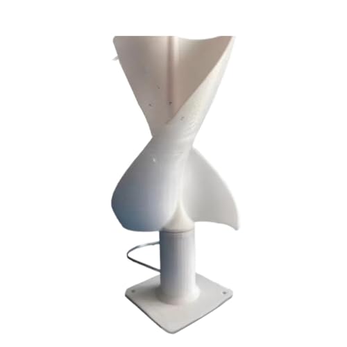 Micro-éolien en spirale vertical 10W pour initier les enfants aux énergies de demain