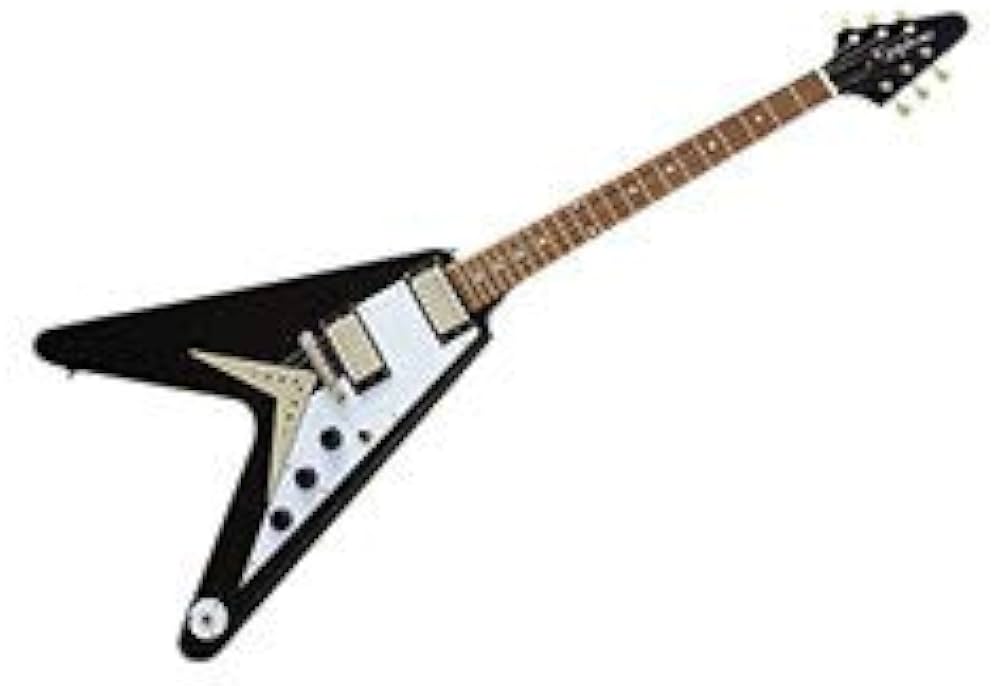 ギター Epiphone Japan Flying V Epiphone Flying V Electric Guitar - Ebony : Amazon.ca: Musical