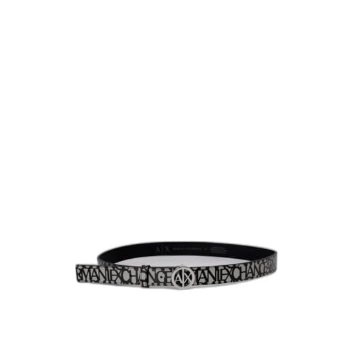 Armani Exchange womens Allover Logo Belt