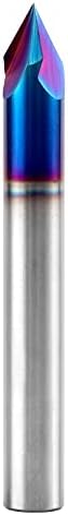1/4 Shank 60 Degree V Groove Bit