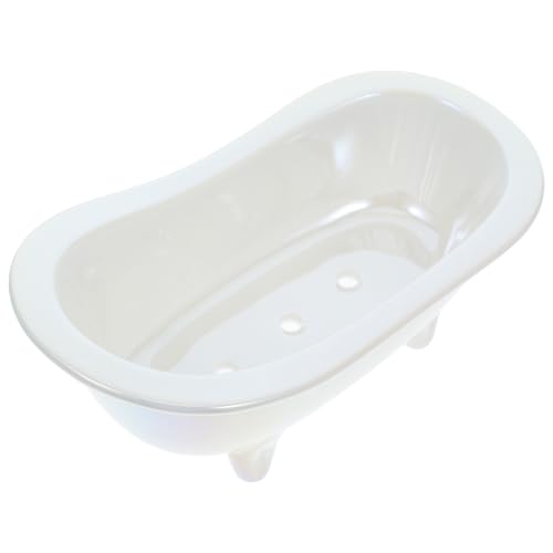 Porte-savonnette céramique auto-drainant mini bac rangement - 2