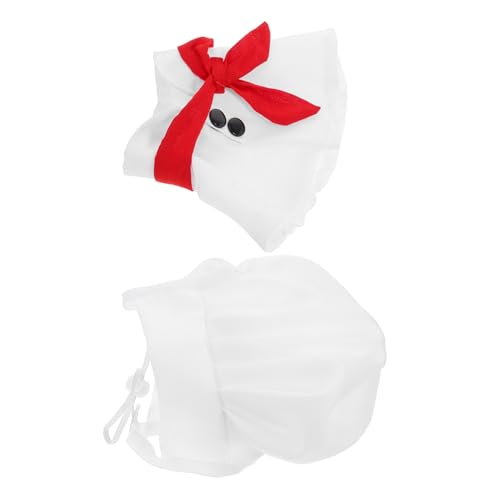 PEPLAYTAL 1set Pet Chef Costume Funny Animal Baker Hat Dog Cooking Outfit for Parties Soft Skin-Friendly Material Comfortable Easy to Wear for Your Puppy