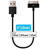 Hochwertiges Premium Kabel, kompatibel mit iPhone 4S, 4, 3S, 3, iPad 1/2/3, iPod touch 3./4. Generationen, iPod nano 5./6. Generationen