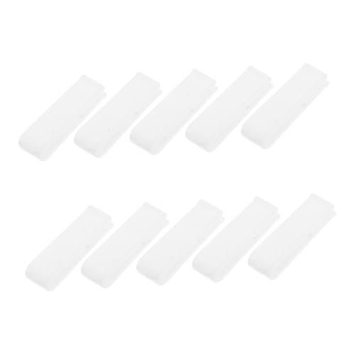 GALPADA 10 Piezas Bolsa Sellada Al Vacío Clips Para Bolsas Con Cierre Hermético Clip De Sellado De Vacío Que Ahorra Mano De Obra Clips Para Sellar Bolsas Blanco El Plastico