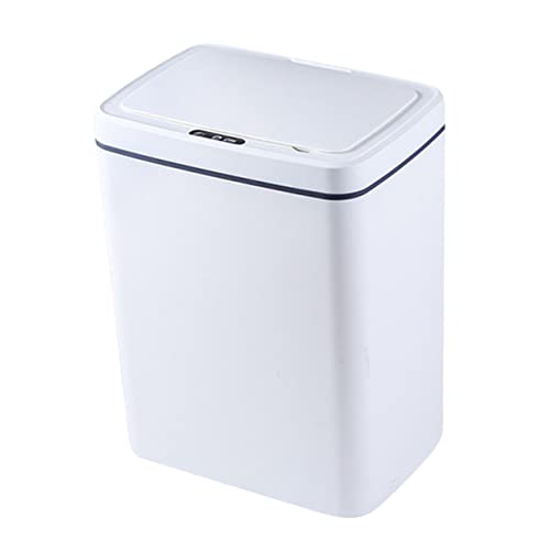 Bote de basura inteligente con tapa automática 14L Unomor