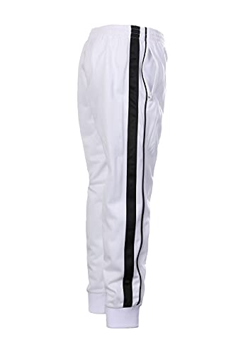 Image of Gioberti Kids and Boys Athletic Track Jogger Pants - with Ribbed Cuff Leg