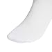 adidas Unisex Cushioned Crew Socks 3 Pairs, White / Black, 6.5-8