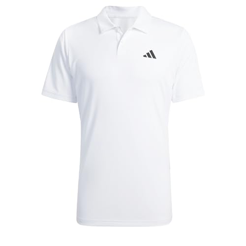 Adidas Men's Club Tennis Climacool Polo Shirt, White, L