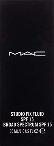 MAC Studio Fix Fluid Spf 15 Foundation, Shade: Nc 35, Pulito, Fresco., 30 Millilitro - 2