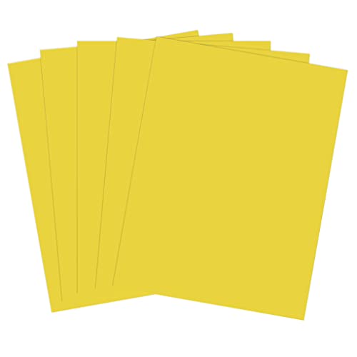 uBoxes Papel Bond, tamanho carta, 100 por pacote, 15 pacotes por caixa, amarelo