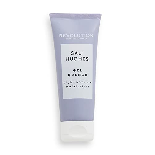 Revolution Skincare London, Sali Hughes, gel Quench Light Anytime Crème Hydratantes, Lightweight Crème Hydratante pour Le Visage, 60ml Cover