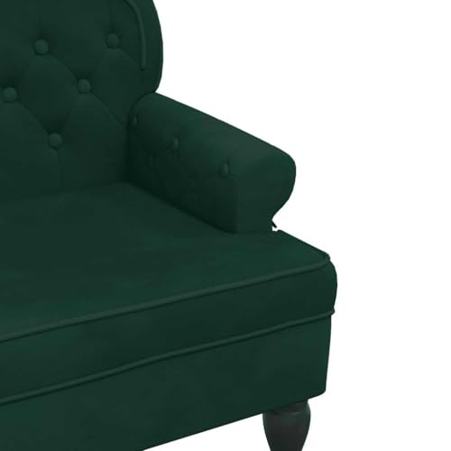 Banc en velours vert 119,5 cm pour optimiser l'espace d'une entrée étroite - 8
