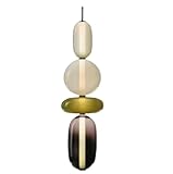 Parfait pour les îlots de cuisine, les salles à manger, les chambres, les salons, les cafés, les bars, les bureaux, les hôtels, les galeries ou tout espace intérieur. Ce luminaire élégant améliore l'ambiance tout en offrant un éclairage fonctionnel. Son design polyvalent complète différents styles de décoration, ce qui en fait un choix idéal pour les environnements résidentiels et commerciaux. Améliorez votre espace avec cette solution d'éclairage élégante.