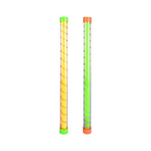 2 Pieces Groan Tube Noise Maker Funny Novelty Sound Tubes Toys for Family Gathering, Spiral