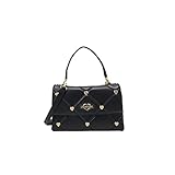 Love Moschino Damen Jc4084pp1glz0 Schultertasche, Black, 15X20X11