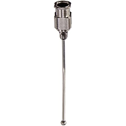 Cadence Science 7912 Stainless Steel Non-Flexible Curved Needle, 18 g x 1-1/2" (Pack of 12) Cover