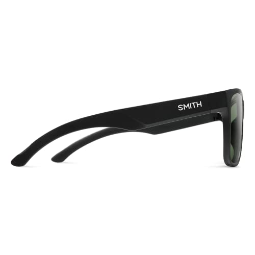 Smith Lowdown XL 2 Sunglasses Matte Black/ChromaPop Polarized Gray Green