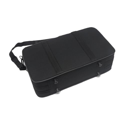 Holibanna Portable Padded Clarinet Carrying Case Lightweight Gig Bag for Easy Transport Durable Canvas Material for Protection for Performances and