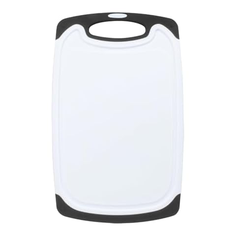 DEFUTAY High-Density Plastic Cutting Board with Built-In Handle - Easy to Clean, Non-Slip Chopping Board for Kitchen - BPA-Free Small Cutting Board and Dishwasher Safe Design(Small, 5.9X9.8inch) Cover
