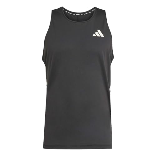 adidas Men's ADI365 Running Climacool Iconic Tank, Black, M