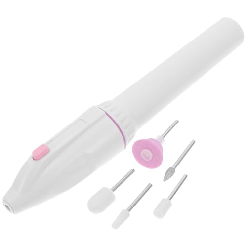 Vaguelly Pulidora de Uñas Eléctrica Portátil Multifuncional 1 Unidad Tamaño Compacto para Manicura Profesional y Uso Doméstico en Decoración de Uñas
