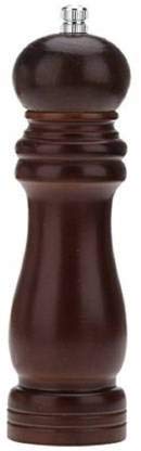 Jamboree Wooden Traditional Pepper Mill (Brown, Pack of 1)