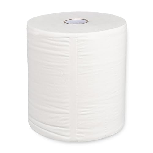 LUCY Hygiene Maxi Putzrollen-Set | 6X Rollen | 100% Zellstoff | Extra Saugstark & Weich | Ideal für Werkstatt, Industrie, & Gastronomie | 20cm x 150m