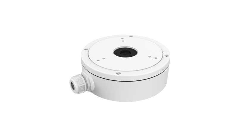 DS-1280ZJ-M Conduit Base Junction Box for Hikvision Camera, Weather Proof, Aluminum Alloy, White