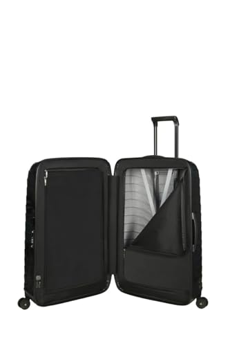 Image of Samsonite Proxis 75 cm Large Check-in Polypropylene (PP) 8 Wheels Spinner Hard Luggage /Suitcase /Trolley Bag for Travel (Black)