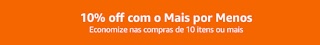 10% off em 10 itens ou mais