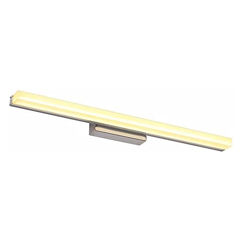 Mirror Light LED Bathroom Mirror Light 40cm 8W 640LM Warm White 3000K Make-up Light LED Bathroom Mirror Light Splash Proof Mirror Lamp Bathroom Mirror Wall Lights Bathroom Wall Lamp Cabinet Light Cover