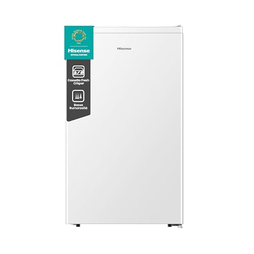 Hisense MUR48092E Frigorifero Monoporta, Classe Efficienza Energetica E, Bianco, 94 Litri, Zona Freezer 0 star