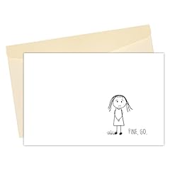 White Humor Good Bye Card